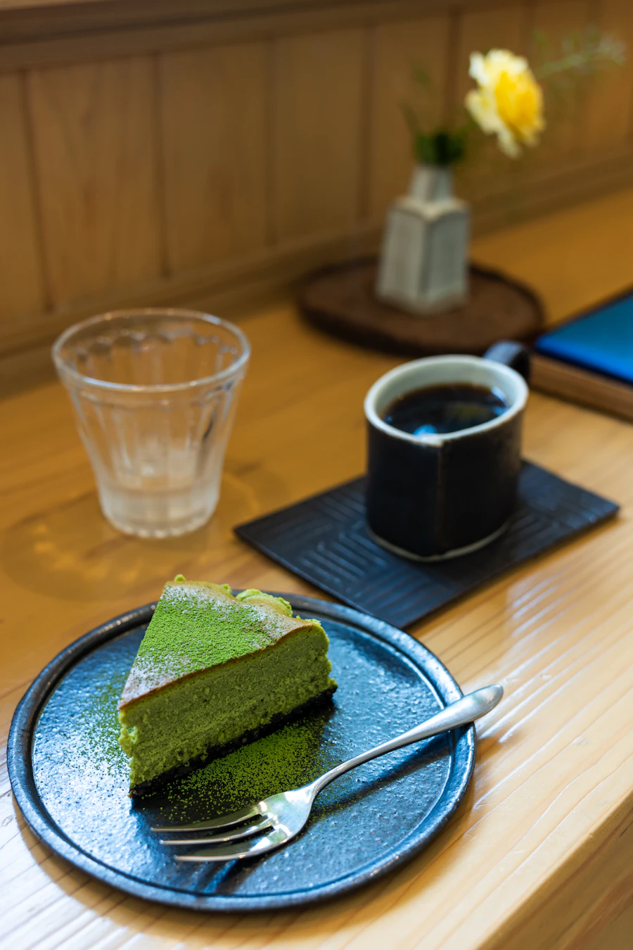 Matcha Basque Cheesecake